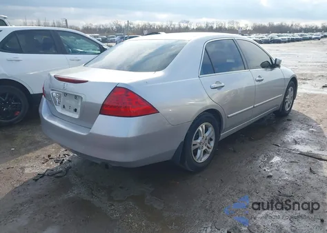 2007 Honda Accord 2.4 Se из США, поврежденный, VIN 1HGCM56397A186384